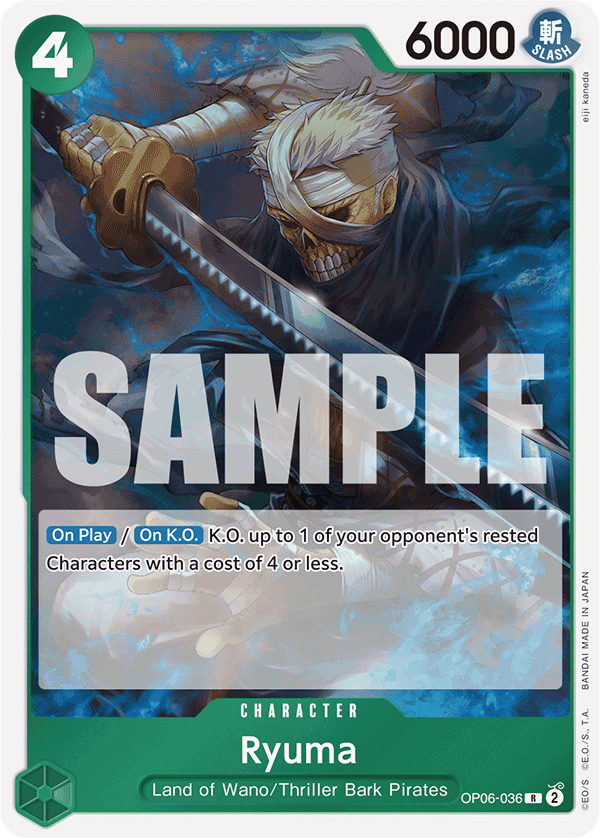 Ryuma OP06-036 (Reprint)