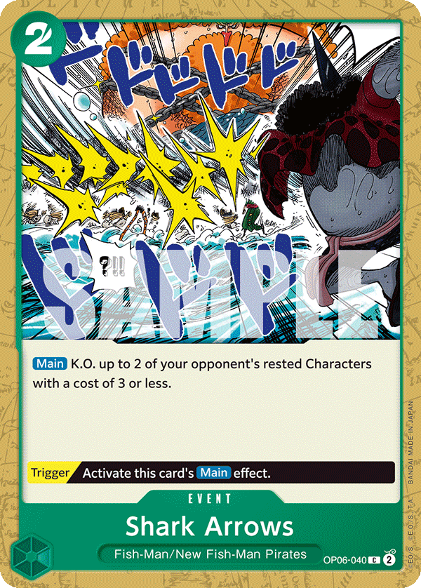 Shark Arrows OP06-040