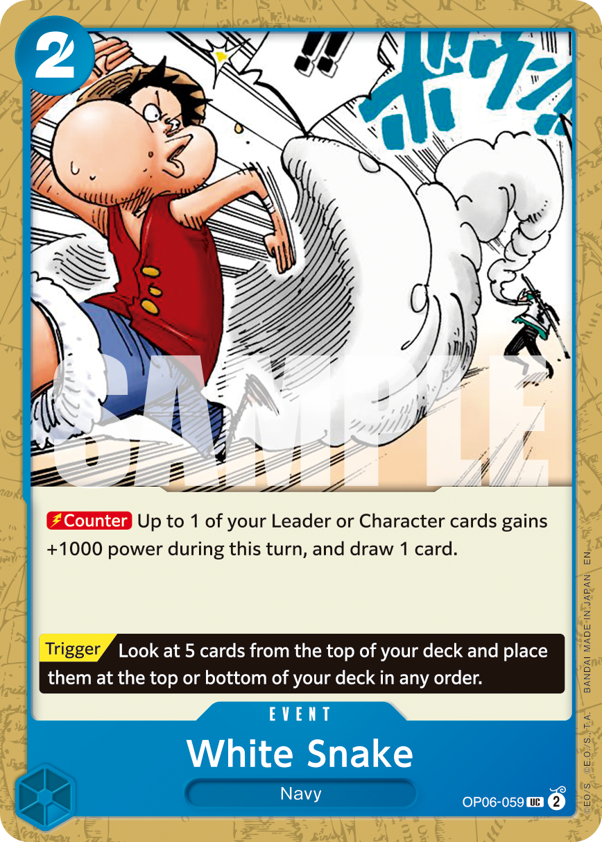 White Snake OP06-059 (Reprint)
