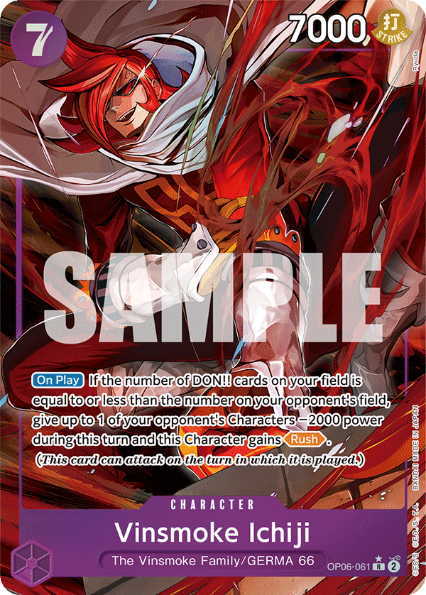 Vinsmoke Ichiji OP06-061 (Parallel)