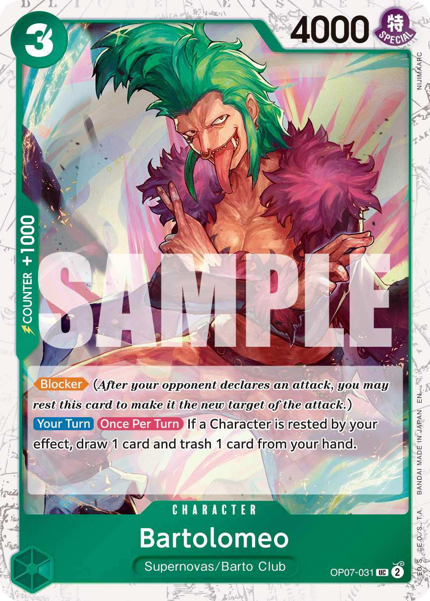 Bartolomeo OP07-031 (Parallel)