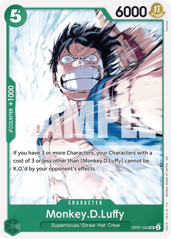 Monkey.D.Luffy OP07-033 (Reprint)