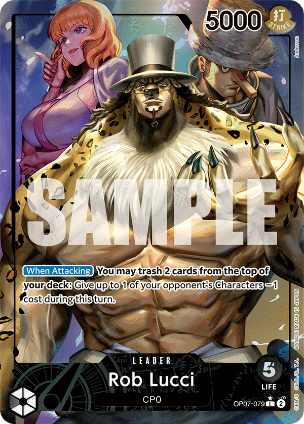 Rob Lucci OP07-079 (Parallel)