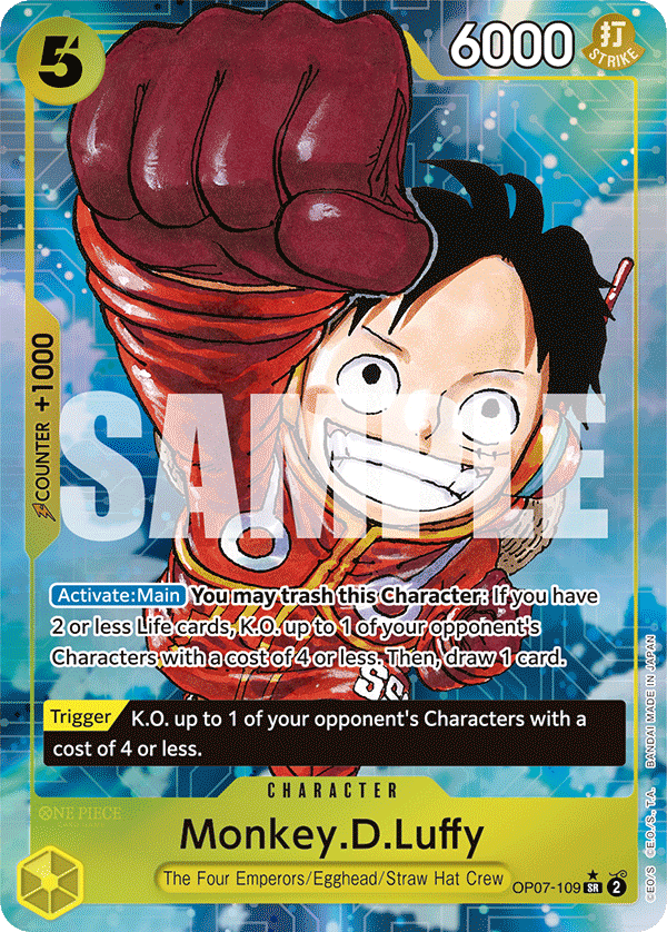 Monkey.D.Luffy OP07-109 (Parallel)