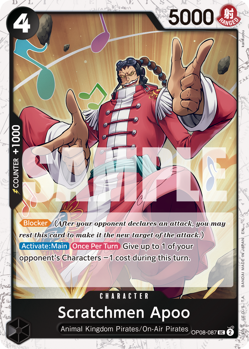 Scratchmen Apoo OP08-087 (Parallel)