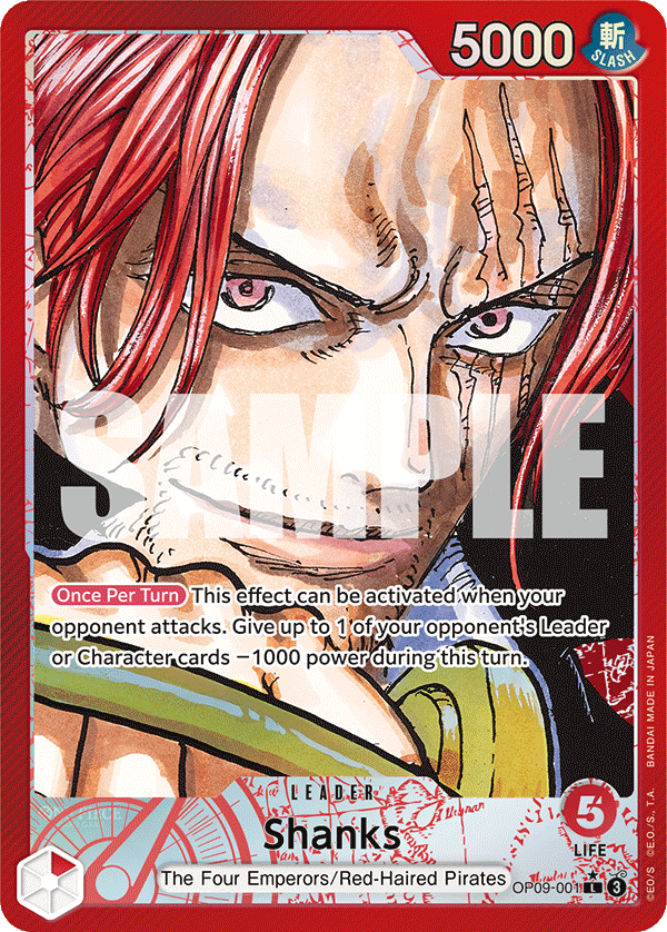 Shanks OP09-001 (Parallel)