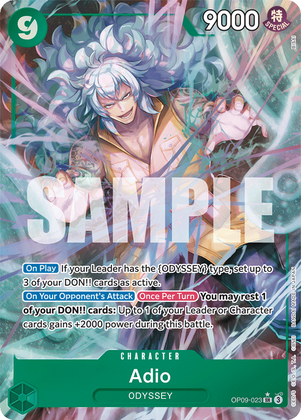 Adio OP09-023 (Parallel)