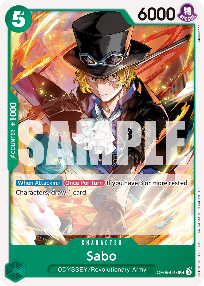 Sabo OP09-027 (Reprint)