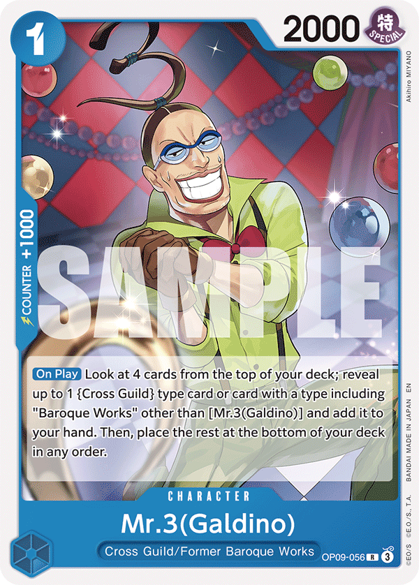 Mr.3 OP09-056 (Reprint)