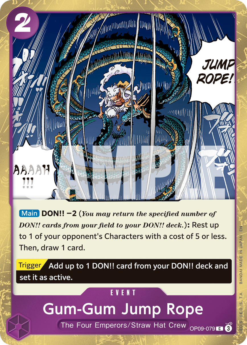 Gum-Gum Jump Rope OP09-079 (Parallel)