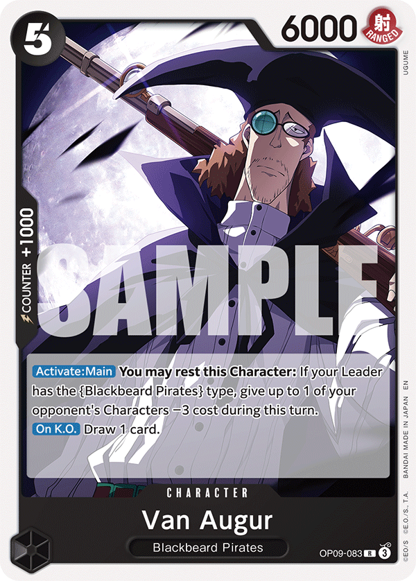 Van Augur OP09-083 (Reprint)
