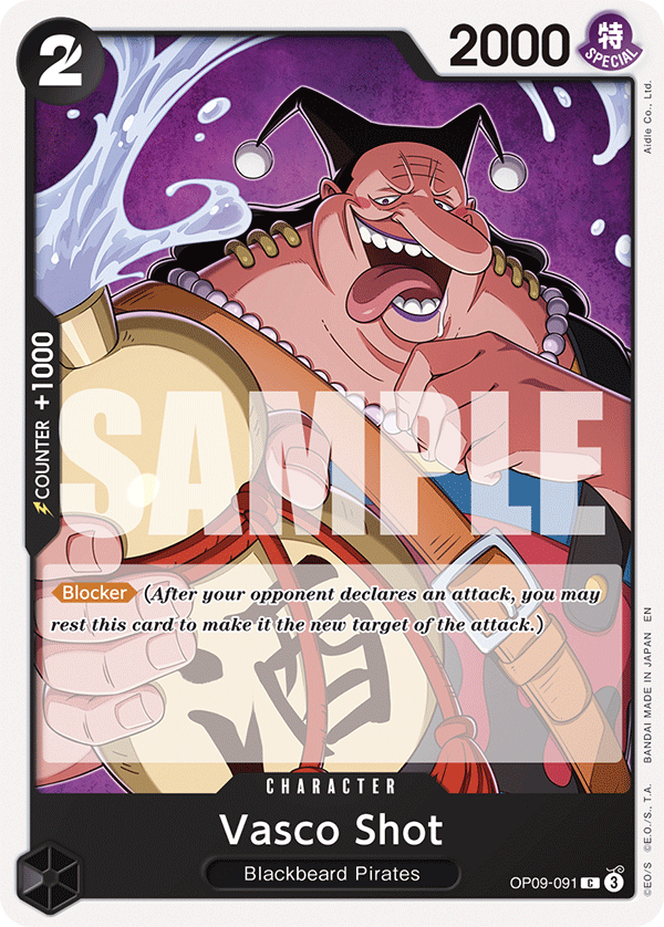 Vasco Shot OP09-091 (Reprint)