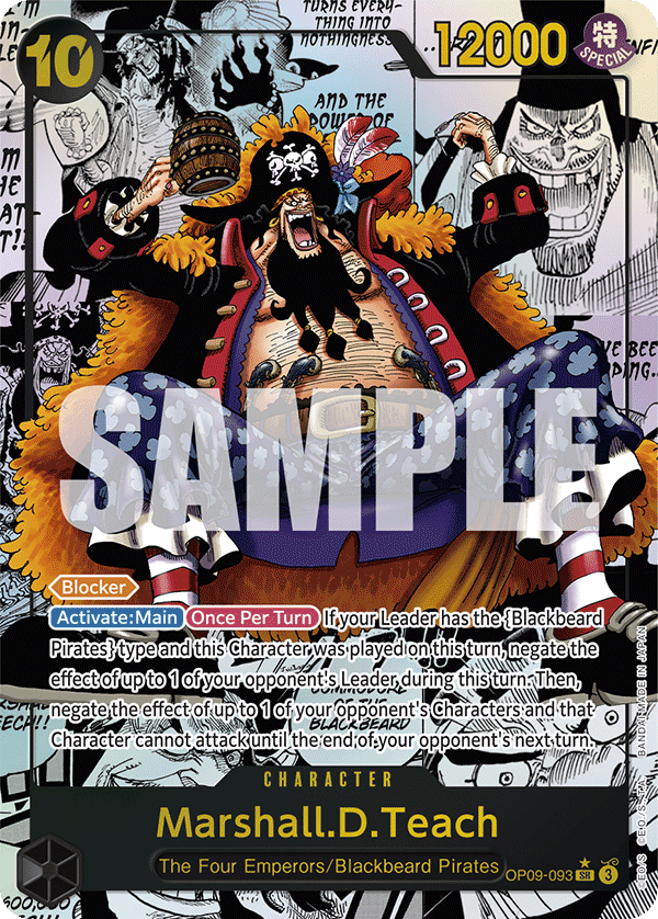 Marshall.D.Teach OP09-093 (Manga)