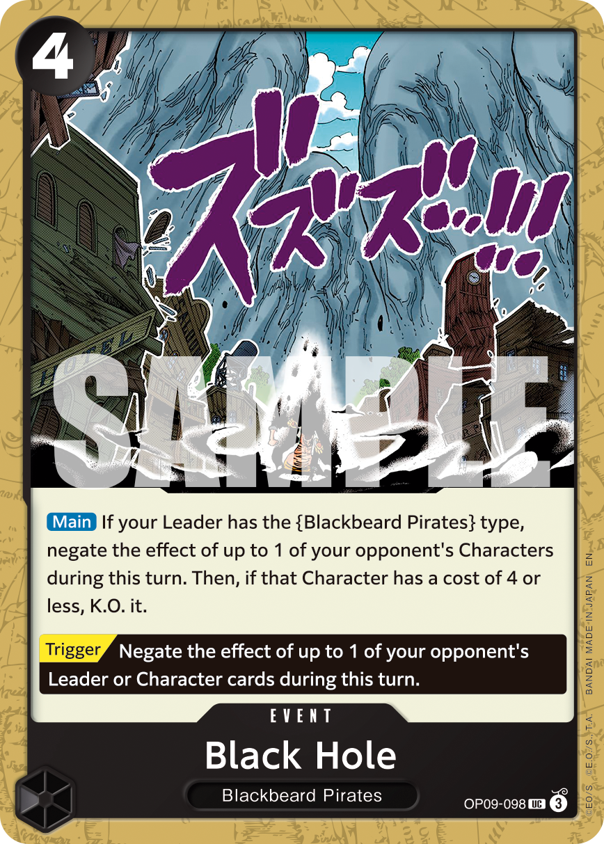 Black Hole OP09-098 (Reprint)