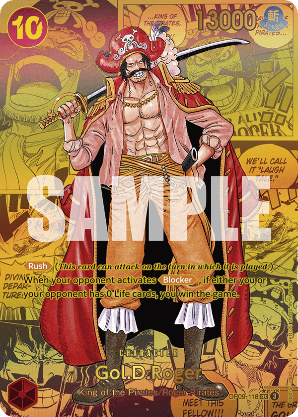 Gol.D.Roger OP09-118 (Manga)