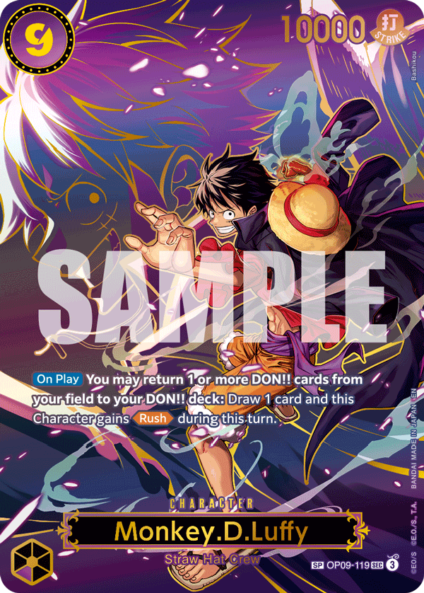 Monkey.D.Luffy OP09-119 (SP)