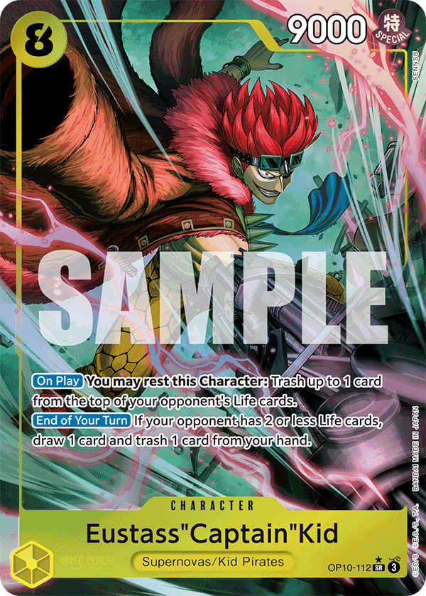 Eustass"Captain"Kid OP10-112 (Parallel)