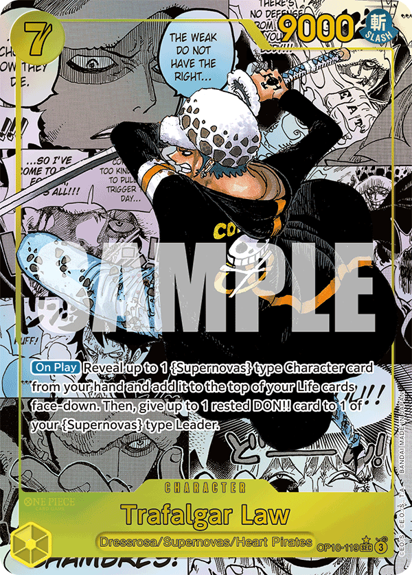 Trafalgar Law OP10-119 (Manga)