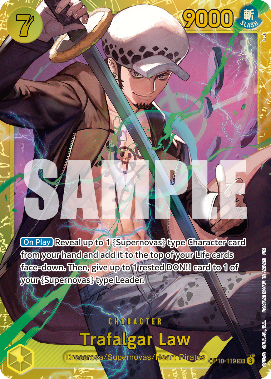 Trafalgar Law OP10-119 (Reprint)