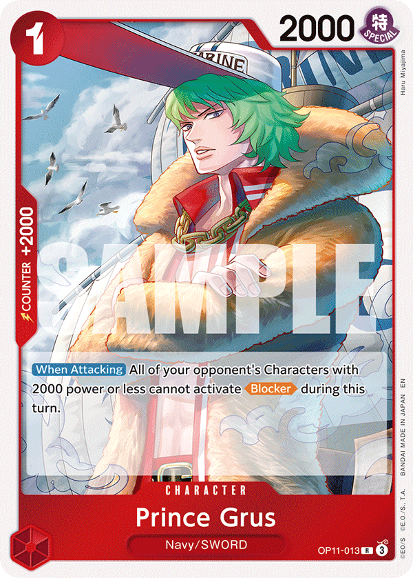 Prince Grus OP11-013