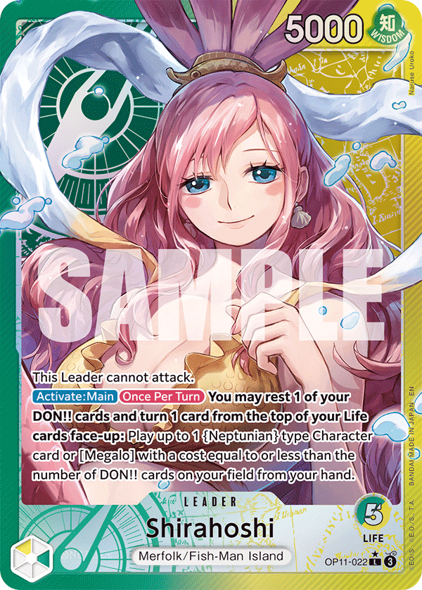Shirahoshi OP11-022 (Parallel)