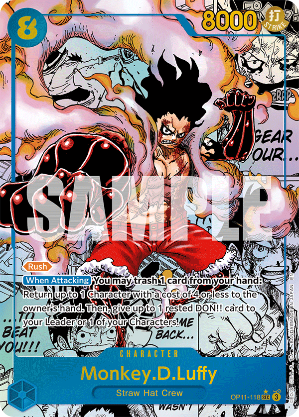 Monkey.D.Luffy OP11-118 (Manga)