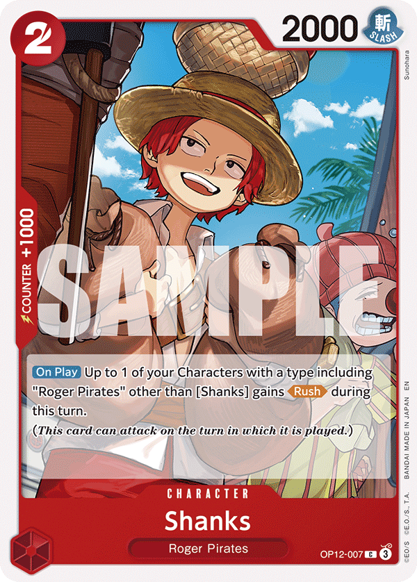 Shanks OP12-007