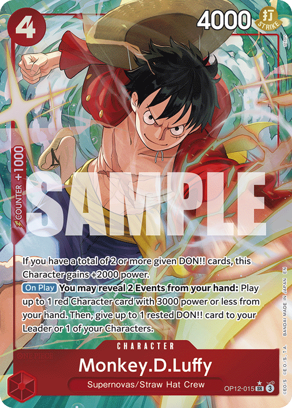 Monkey.D.Luffy OP12-015 (Parallel)