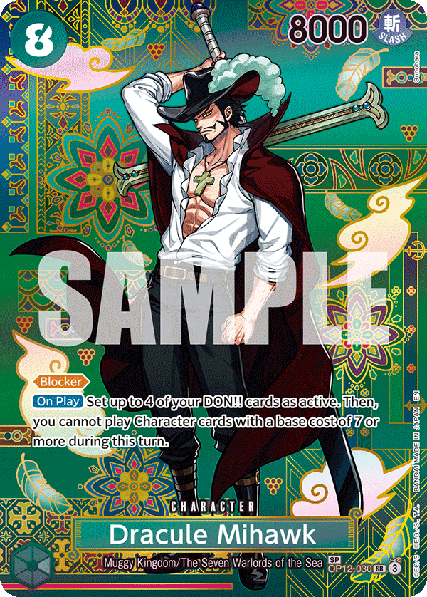 Dracule Mihawk OP12-030 (SP)