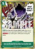 Demon Aura Nine Sword Style Asura Blades Drawn Dead Man's Game OP12-037
