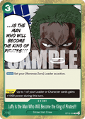 Luffy Is the Man Who Will Become the King of Pirates!!! OP12-039