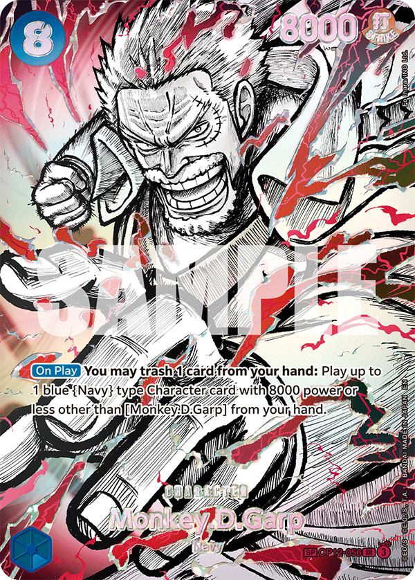 Monkey.D.Garp OP12-056 (SP)