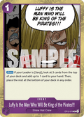 Luffy Is the Man Who Will Be King of the Pirates!!! OP12-079