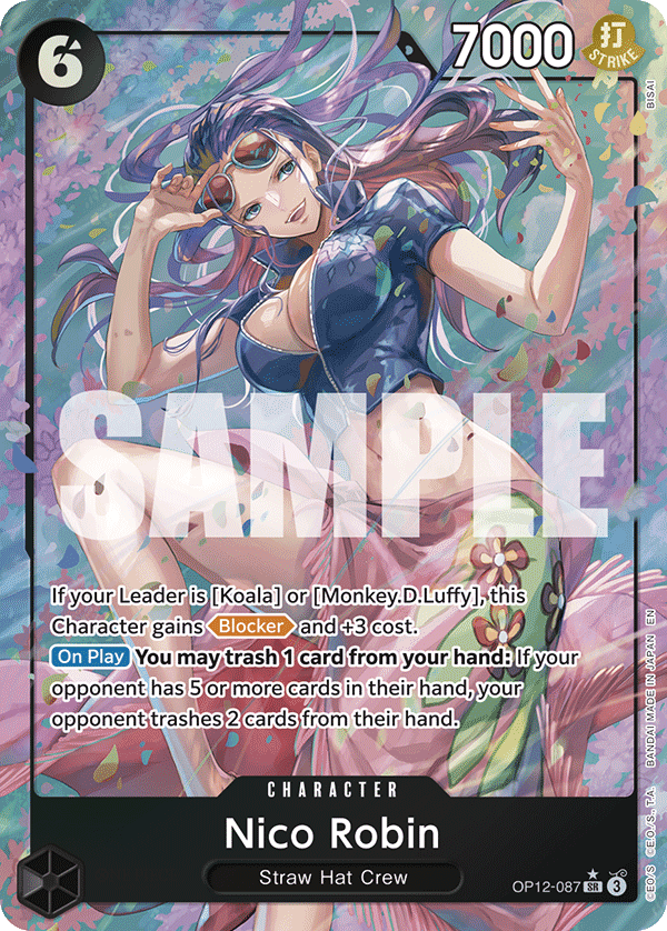 Nico Robin OP12-087 (Parallel)