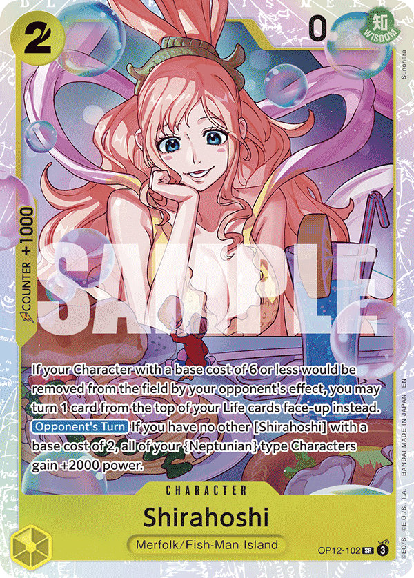 Shirahoshi OP12-102