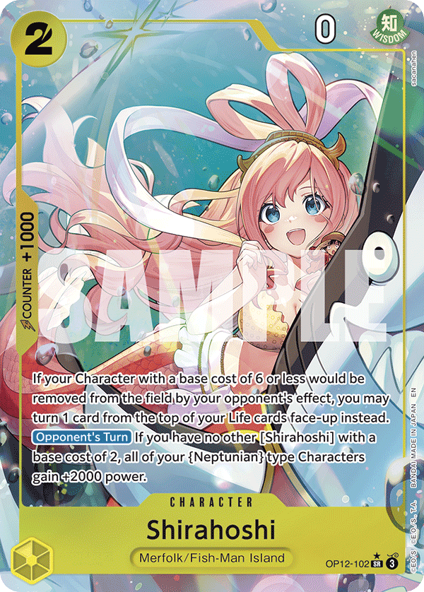 Shirahoshi OP12-102 (Parallel)