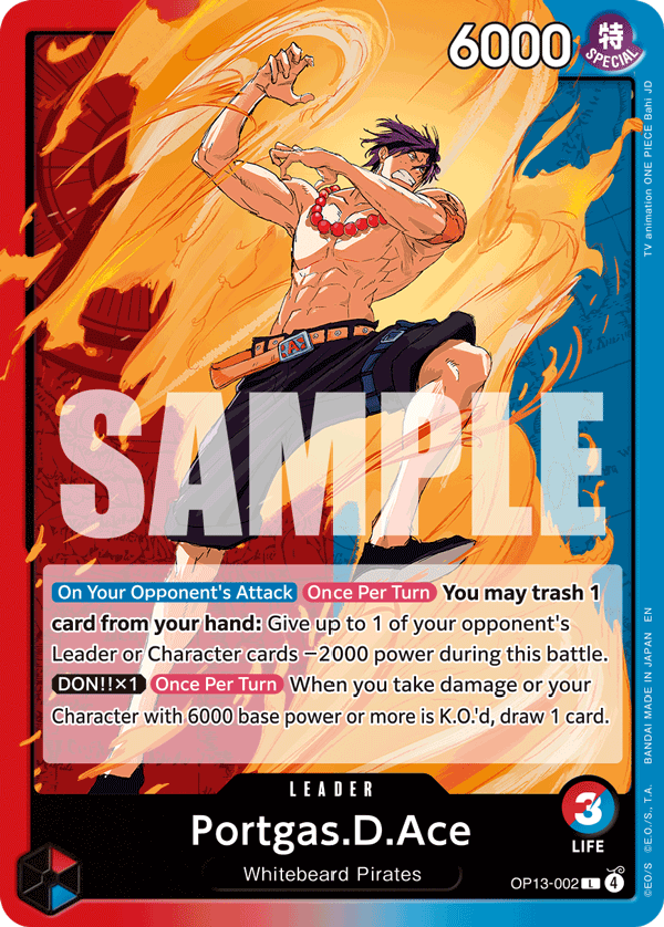 Portgas.D.Ace OP13-002