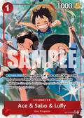 Ace & Sabo & Luffy OP13-007 (Parallel)