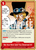 But Ace Here Said You Deserved It!! OP13-019 (Parallel)