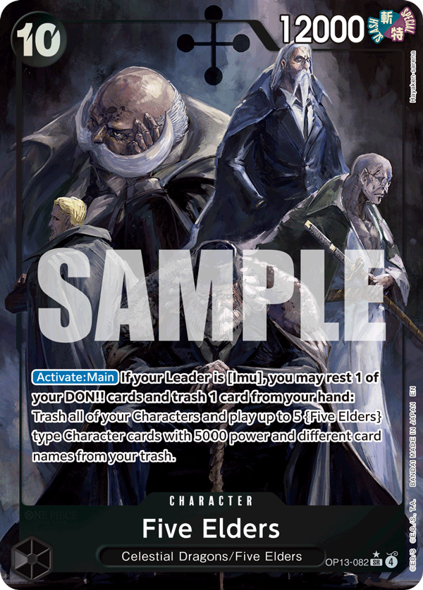 Five Elders OP13-082 (Parallel)