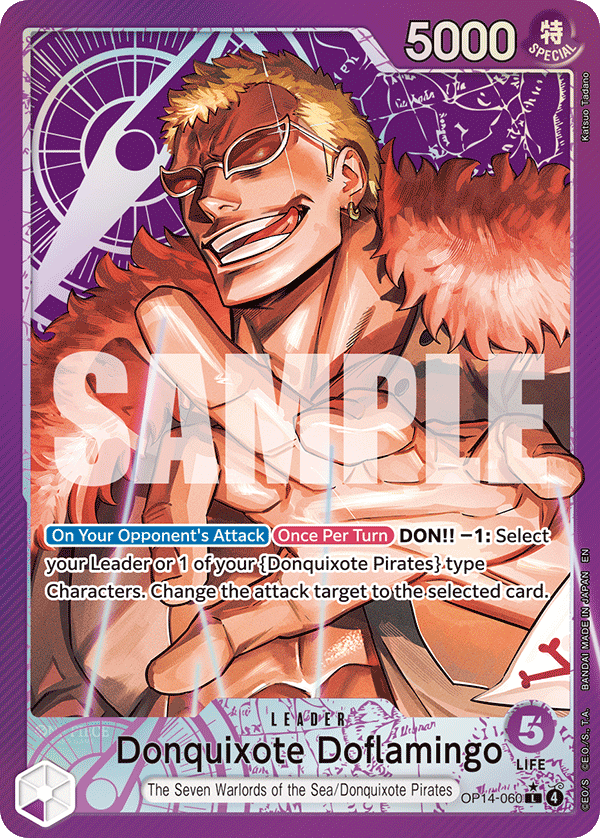 Donquixote Doflamingo - OP14-060 OP14-060 (Parallel)