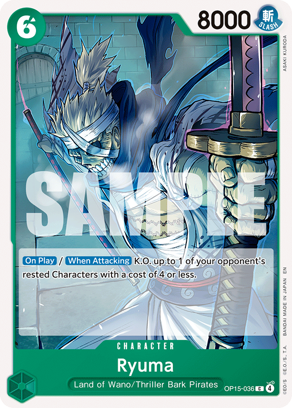 Ryuma OP15-036 (Reprint)