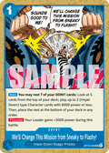 We'll Change This Mission from Sneaky to Flashy! OP16-059