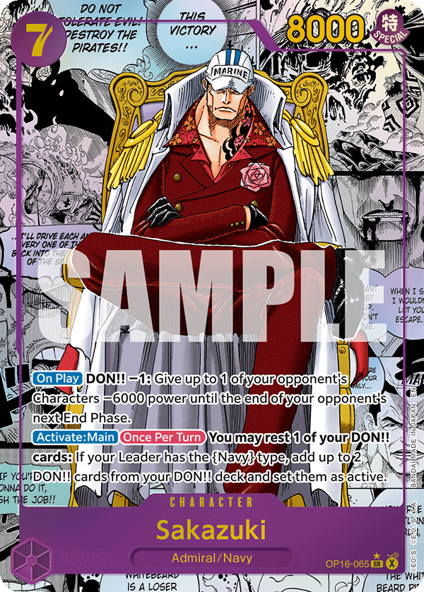 Sakazuk OP16-065 (Manga)