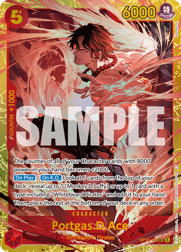 Portgas.D.Ace OP16-118