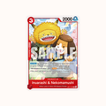 Inuarashi & Nekomamushi OP17-004 One Piece Card Game OP-17