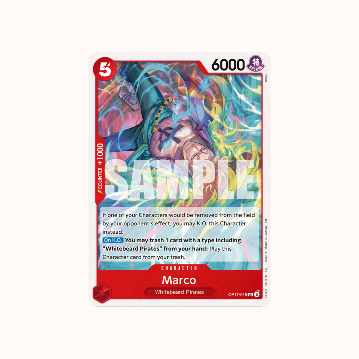 Marco OP17-015 One Piece Card Game OP-17