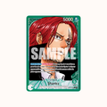 Shanks OP17-020 alternate art One Piece Card Game OP-17