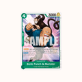 Bonk Punch & Monster OP17-028 One Piece Card Game OP-17
