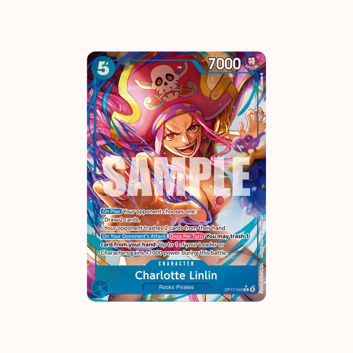 Charlotte Linlin OP17-049 alternate art One Piece Card Game OP-17